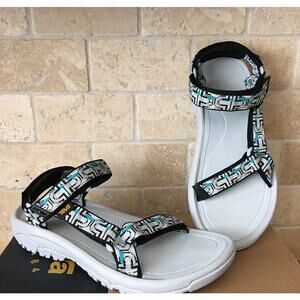 TEVA HURRICANE XLT2 NOUVEAU GLACIER GREY TEXTILE SPORT HIKING SANDALS 9 OUTDOORS